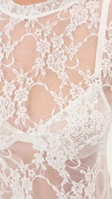 LE BOP Ella Lace Tank Top | Thumbnail 6