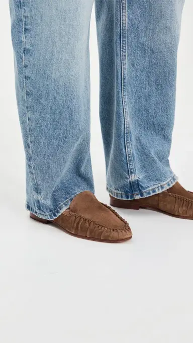 Veronica Beard Prilla Suede Loafers | Thumbnail 3 Veronica Beard Prilla Suede Loafers | Thumbnail 3