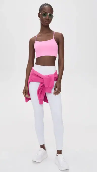 Sweaty Betty Spirit Restored Seamless Yoga Bra Guava Pink | Thumbnail 5 Sweaty Betty Spirit Restored Seamless Yoga Bra Guava Pink | Thumbnail 5