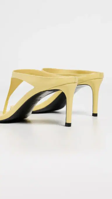 Black Suede Studio Laurel 65 Sandals Sunflower Patent Leather 41 | Thumbnail 4