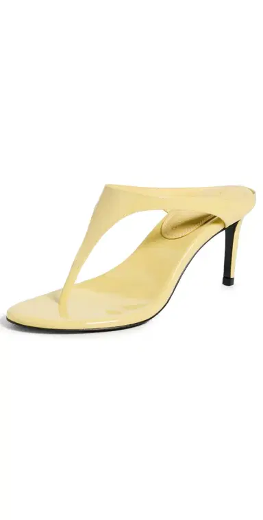 Black Suede Studio Laurel 65 Sandals Sunflower Patent Leather 41 | Thumbnail 1