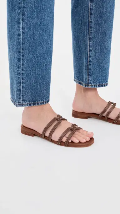 Kaanas Leela Sandals Mahogany 7 | Thumbnail 3