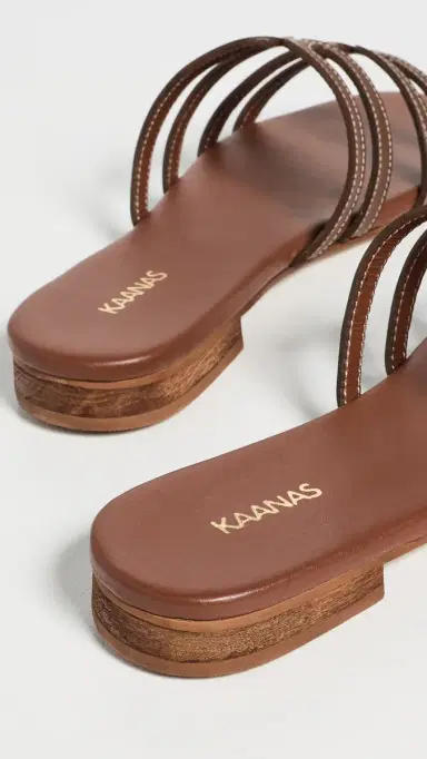 Kaanas Leela Sandals Mahogany 7 | Thumbnail 4
