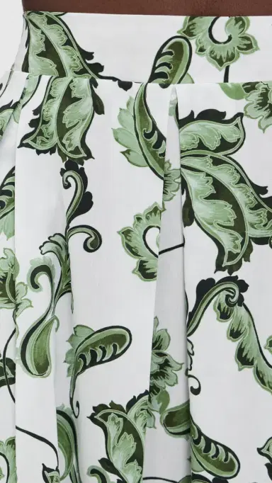 Misa Aggie Skirt Garden Paisley L | Thumbnail 6