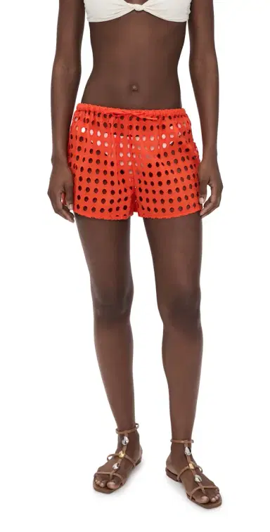 Solid & Striped The Remi Shorts Habanero | Thumbnail 1