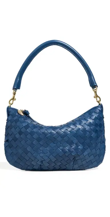 Clare V. Petit Moyen Messenger Bag French Blue One Size | Thumbnail 1