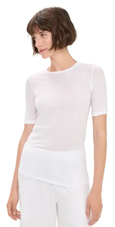 ALL THREE Victoria Tissue Cotton T-Shirt White | Thumbnail 1 ALL THREE Victoria Tissue Cotton T-Shirt White | Thumbnail 1