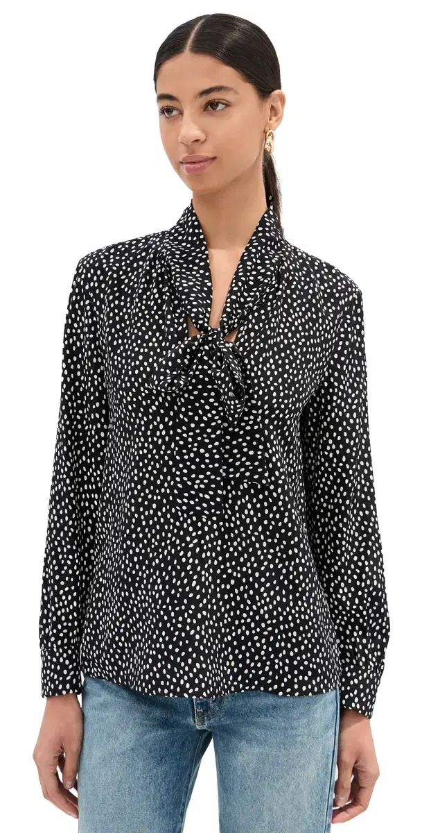 Janese Blouse Wild Dot