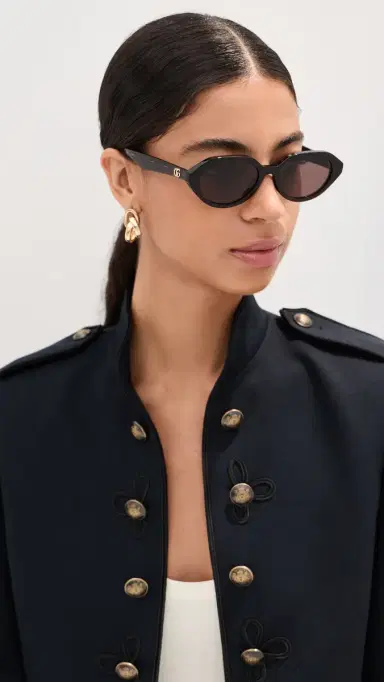 Gucci Double G Sunglasses Havana-Havana-Brown One Size | Thumbnail 3 Gucci Double G Sunglasses Havana-Havana-Brown One Size | Thumbnail 3