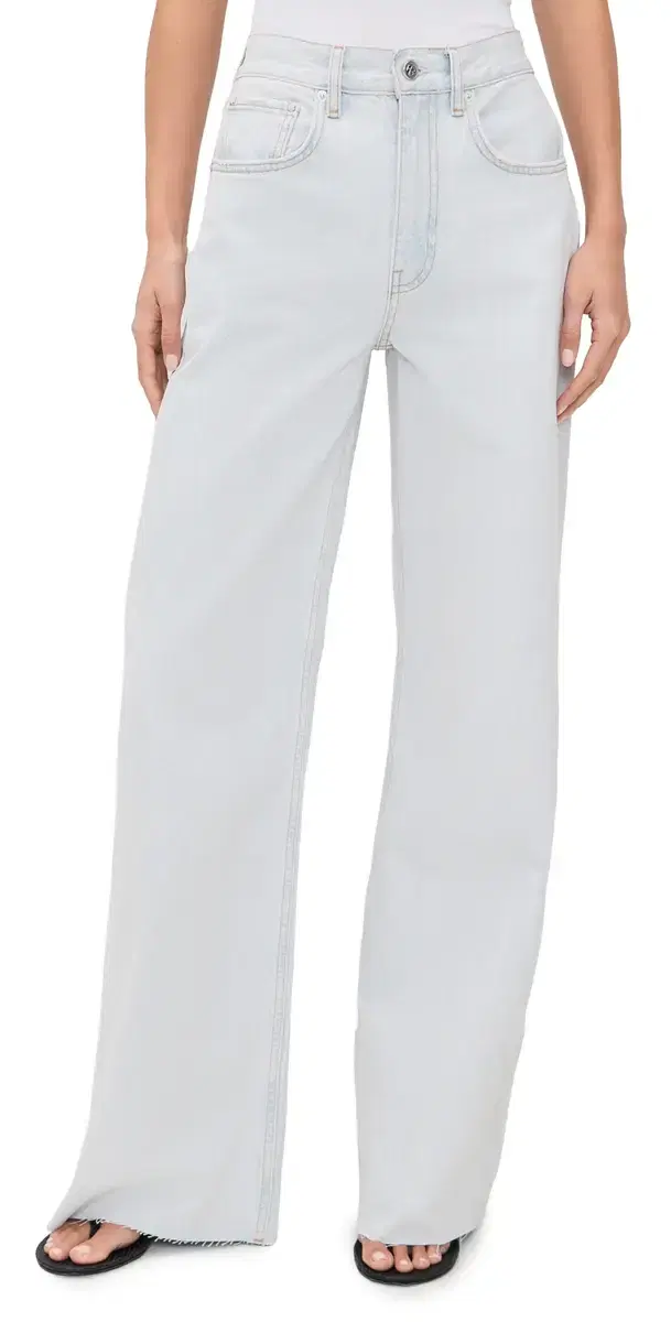 ANINE BING Lewis Jeans Lucid Blue
