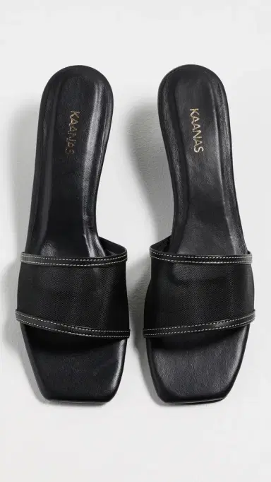 Kaanas Amine Sandals Black 8 | Thumbnail 5