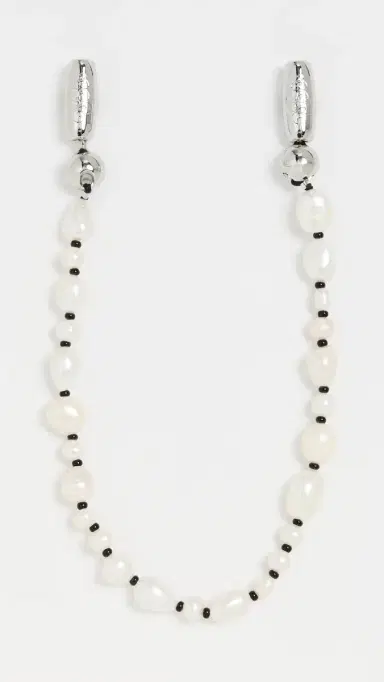 Ossa Multi Pearl Wristlet Pearl/Black One Size | Thumbnail 3
