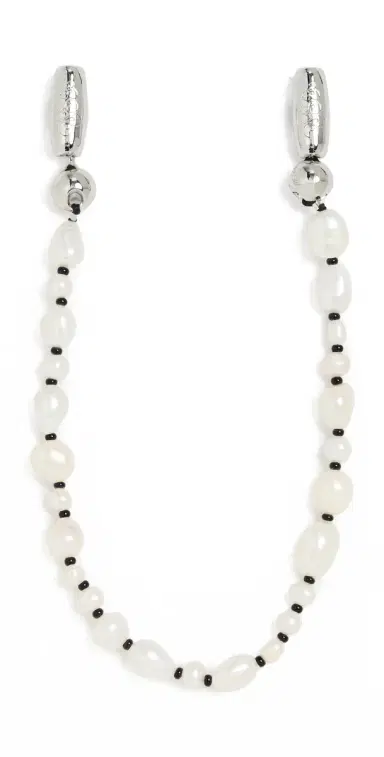 Ossa Multi Pearl Wristlet Pearl/Black One Size | Thumbnail 1