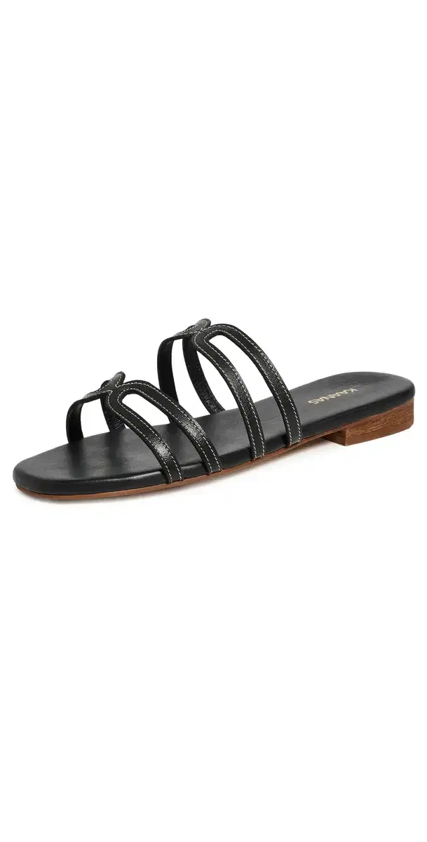 KAANAS Leela Sandals Black