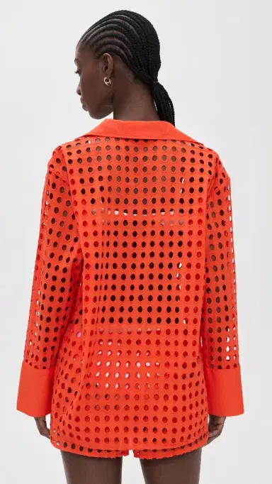 Solid & Striped The Jaclyn Tunic Habanero | Thumbnail 3
