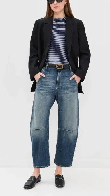 Nili Lotan Emerson Jeans Classic Wash | Thumbnail 5