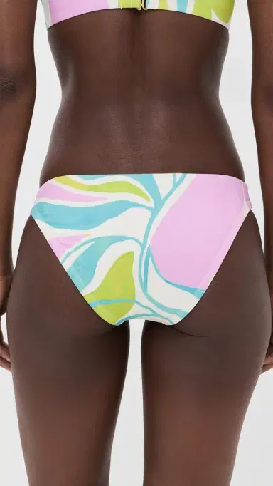 vitamin A Thalia Full Bikini Bottoms Coast Colorblock L | Thumbnail 3