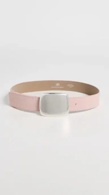 B-Low The Belt Leighton Suede Belt Dusty Rose ilver | Thumbnail 2