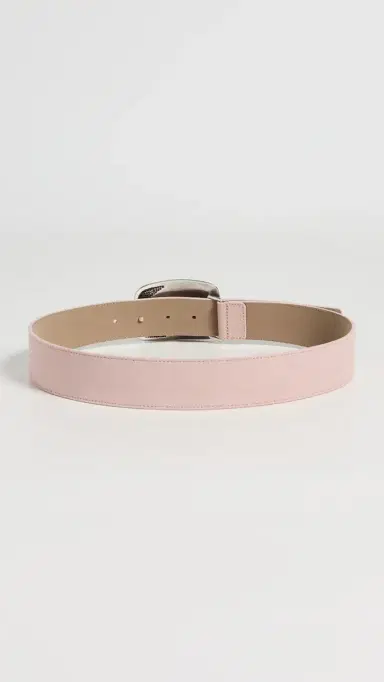 B-Low The Belt Leighton Suede Belt Dusty Rose ilver | Thumbnail 4