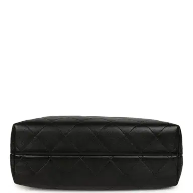 Chanel Chanel Small Coco Base Hobo Bag Brown Suede and Black Shiny Lambskin Brushed Gold Hardware | Thumbnail 6