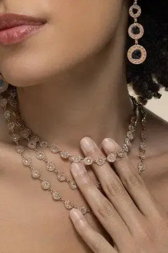 Coomi Diamond Link Opera Necklace | Thumbnail 2