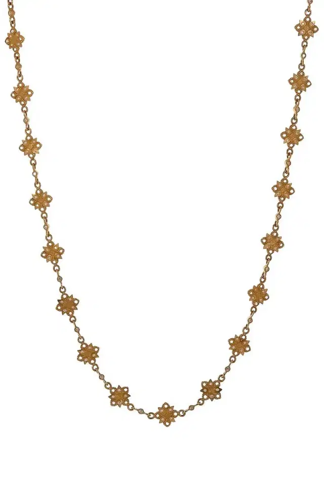 Coomi Diamond Motif Trinetra Necklace