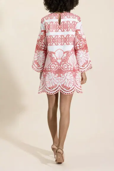 Borgo de Nor Stevie Dress - White Coral | Thumbnail 4