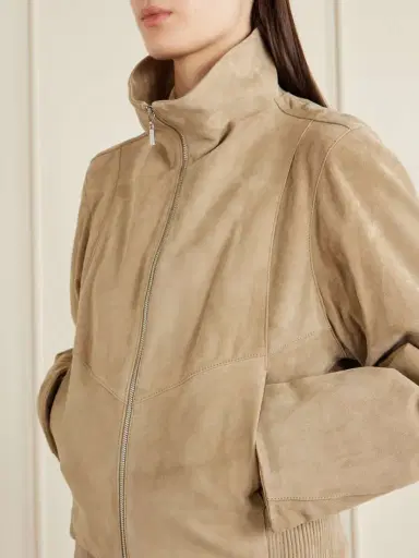 Kallmeyer Liam Suede Bomber Jacket | Thumbnail 5 Kallmeyer Liam Suede Bomber Jacket | Thumbnail 5