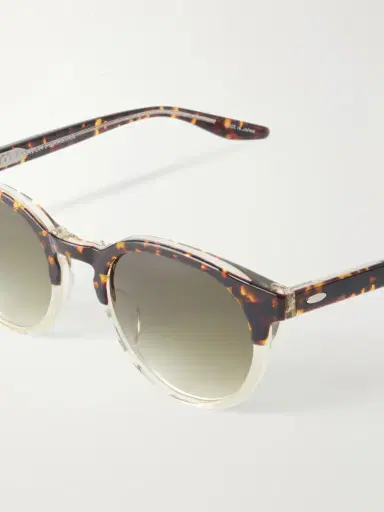 BARTON PERREIRA Beckford Sun Round-frame Tortoiseshell Acetate Sunglasses | Thumbnail 4 BARTON PERREIRA Beckford Sun Round-frame Tortoiseshell Acetate Sunglasses | Thumbnail 4