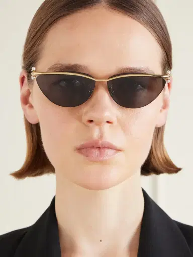 DIOR Eyewear Diortribales B2u Cat-eye Gold-tone Sunglasses | Thumbnail 2