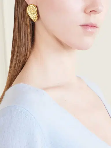 YSSO Ion Gold-plated Earrings | Thumbnail 2 YSSO Ion Gold-plated Earrings | Thumbnail 2