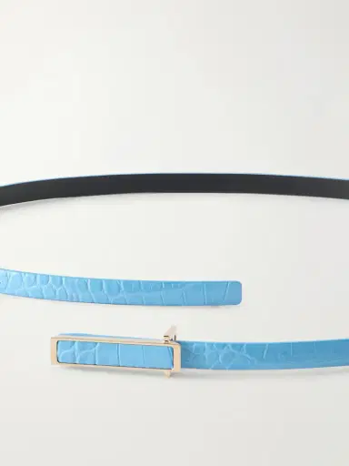Tom Ford Croc-effect Leather Belt | Thumbnail 3