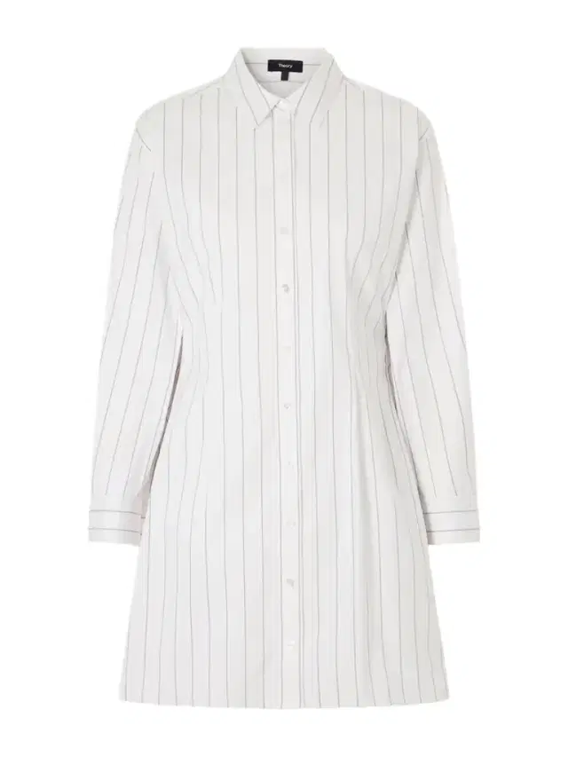 Striped Cotton-blend Poplin Mini Dress