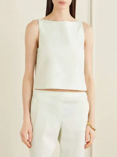 Theory Linen-blend Top | Thumbnail 3 Theory Linen-blend Top | Thumbnail 3