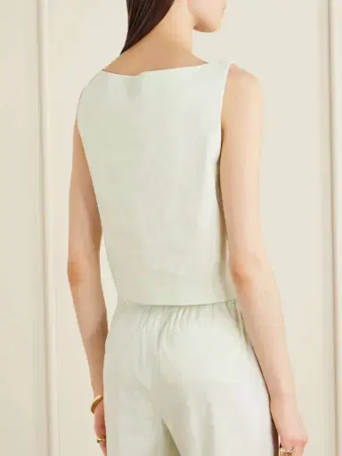 Theory Linen-blend Top | Thumbnail 4 Theory Linen-blend Top | Thumbnail 4