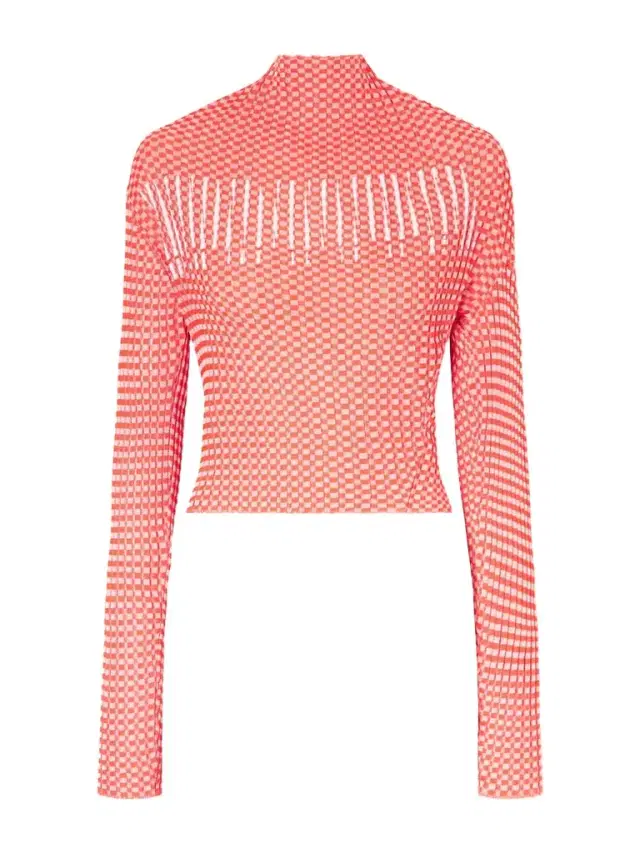 Gingham Illusion Woven T-shirt