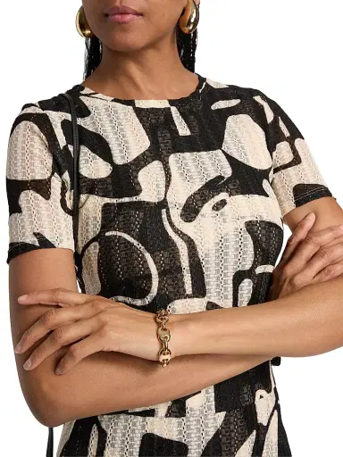 Misa Los Angeles Women's Amor Abstract Marbled Knit Top - Abstract Marble - Size Small | Thumbnail 6 Misa Los Angeles Women's Amor Abstract Marbled Knit Top - Abstract Marble - Size Small | Thumbnail 6