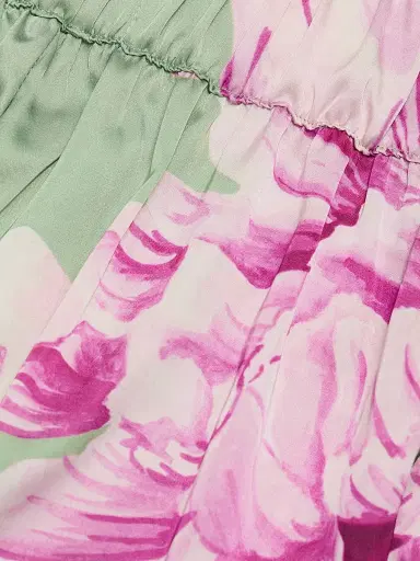 Misa Los Angeles Women's Izzie Floral Satin High-Rise Wide-Leg Pants - Large Flora - Size XS | Thumbnail 7 Misa Los Angeles Women's Izzie Floral Satin High-Rise Wide-Leg Pants - Large Flora - Size XS | Thumbnail 7