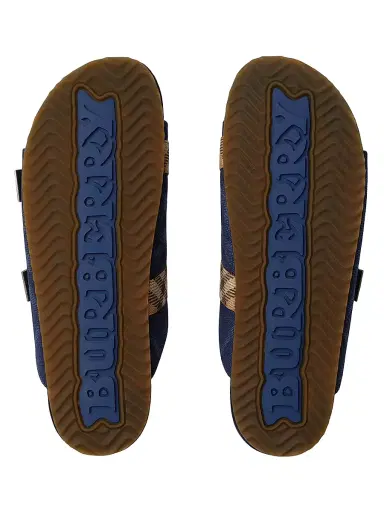 Burberry Men's MF Urchin Check Sandals - Navy - Size 13 | Thumbnail 5
