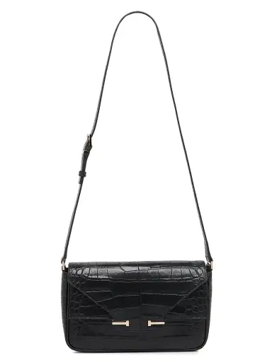 Tom Ford Women's Small Croc-Embossed Leather Shoulder Bag | Thumbnail 6 Tom Ford Women's Small Croc-Embossed Leather Shoulder Bag | Thumbnail 6