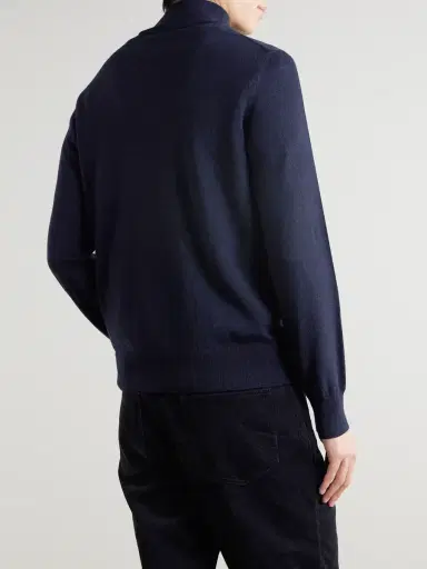 MR P. Merino Wool Half-Zip Sweater | Thumbnail 4
