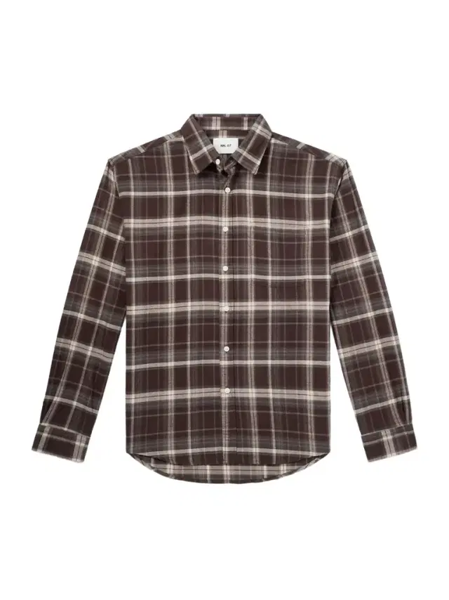 Deon 5465 Checked Organic Cotton-Flannel Shirt