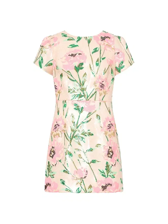 Milly Women's Rowen Floral Sequin Sheath Minidress - White Multi