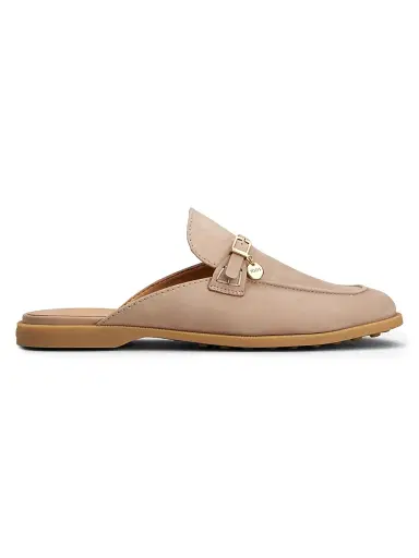 Tod's Women's Suede Loafer Mules - Rosa Lingerie - Size 11.5 | Thumbnail 1 Tod's Women's Suede Loafer Mules - Rosa Lingerie - Size 11.5 | Thumbnail 1