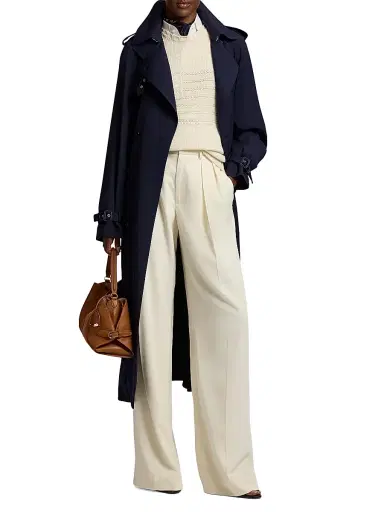 Ralph Lauren Collection Women's Flag Cashmere Relaxed-Fit Sweater - Lux Cream - Size Large | Thumbnail 2 Ralph Lauren Collection Women's Flag Cashmere Relaxed-Fit Sweater - Lux Cream - Size Large | Thumbnail 2
