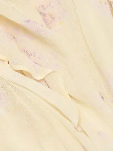 LoveShackFancy Women's Roseline Floral Ruffled Mermaid Maxi Dress - Sweet Jasmine - Size 12 | Thumbnail 7 LoveShackFancy Women's Roseline Floral Ruffled Mermaid Maxi Dress - Sweet Jasmine - Size 12 | Thumbnail 7