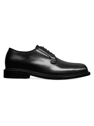 Allen Edmonds Men's Reserve Rowan Leather Derbys - Black - Size 12 | Thumbnail 1