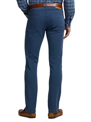 Ralph Lauren Purple Label Men's Stretch-Twill Slim-Fit Pants - Soft Blue - Size 38 | Thumbnail 5 Ralph Lauren Purple Label Men's Stretch-Twill Slim-Fit Pants - Soft Blue - Size 38 | Thumbnail 5