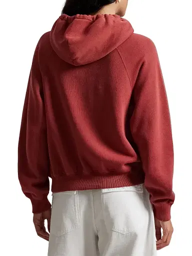 Polo Ralph Lauren Women's PRL Shrknhd Logo Hoodie - Red Snapper | Thumbnail 4 Polo Ralph Lauren Women's PRL Shrknhd Logo Hoodie - Red Snapper | Thumbnail 4