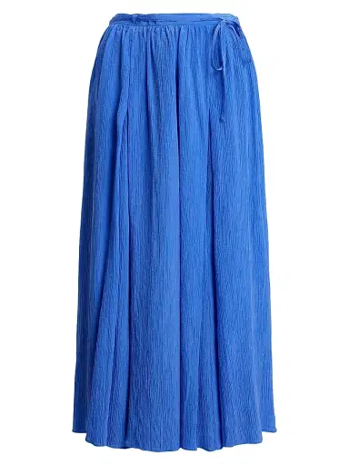 Polo Ralph Lauren Women's Drawstring Midi-Skirt - Indigo Sky | Thumbnail 1
